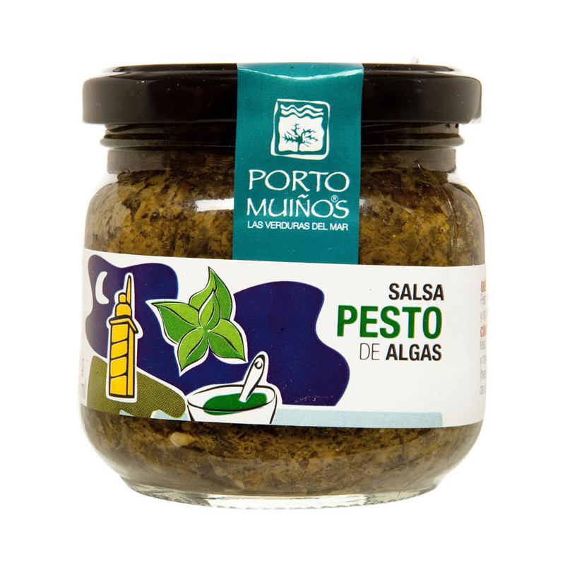 SALSA PESTO CON ALGAS TARRO B-207